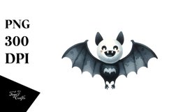Simple Halloween Bat Clipart Product Image 1