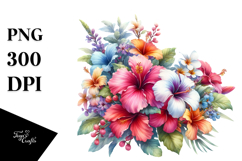 Hawayan Flowers Clipart Product Image 1