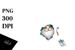 Gnome House Flower Rainbow Clipart Product Image 1