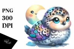 Colorful Baby Ptarmigan Clipart Product Image 1