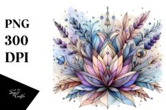 Abstract Stained Lavender | Sublimation | Clipart Product Image 3