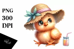 Colorful Baby Hummingbird | Sublimation | Clipart. Product Image 1