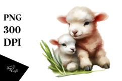Digital Baby Lamb, Transparent PNG Product Image 1