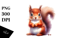 Digital Baby Squirrel, Transparent PNG Product Image 1