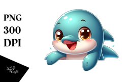 Cute Cartoon Baby Cow PNG Product Image 1