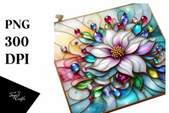 Watercolor Luxury Flower Splash Clipart Product Image 1