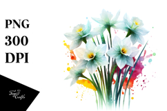 Narcissus Material Image, PNG Product Image 1