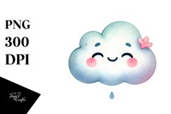 Cute Cloud PNG Product Image 1