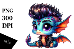 Cute Baby Dragon PNG Product Image 1
