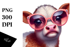 Silly Baby Calf PNG Product Image 1