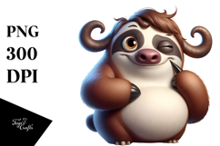 Goofy Cartoon Sloth PNG Product Image 1