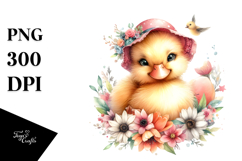 Cute Baby Duck PNG Product Image 1