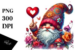 Gnome with Heart, Transparent PNG Product Image 1