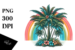 Vintage Tree Rainbow Tumbler Product Image 1