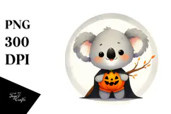 Cute Baby Koala Clipart PNG Product Image 1