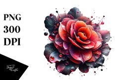 Abstract Glossy Begonia Clipart Product Image 3