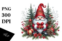 Christmass Gnome PNG Product Image 3