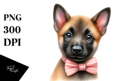 Cute Baby Malinois PNG Product Image 1