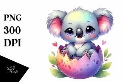 Colorful Baby Hummingbird in Poket | Sublimation | Clipart Product Image 1