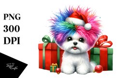 Expressive Baby Bichon Frise PNG Product Image 1