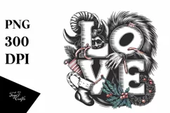 Vibrant Love Clipart PNG Product Image 1