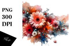 Abstract Artistic Large Gerbera Clipart Product Image 3