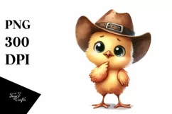 Funny Baby Chicken Legs Hat Eyes | Clipart Product Image 3