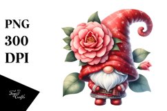 Adorable Gnome with Big Hat, PNG Product Image 1