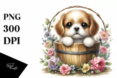 Cute Baby Dog PNG Product Image 3