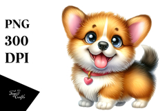 Happy Baby Yorkshire Terrier PNG Product Image 1