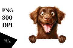 Funny Chesapeake Retriever Watercolor | Sublimation | Product Image 1