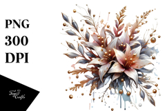 Shiny Lobelia with Golden Insertions PNG Product Image 1