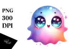 Glowing Baby Ghost, Vibrant PNG Product Image 1