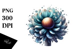 Shiny Anemone Clipart Product Image 1