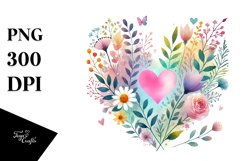 Simple Valentines Heart PNG Product Image 1