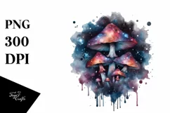 detailed Mystical Mushroom PNG Product Image 3