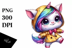Goofy Dancing Cute Unicorn PNG Product Image 1