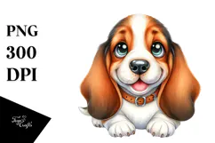 Baby Basset Hound, High-Res PNG Product Image 1