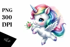 Dancing Baby Unicorn | Sublimation | Clipart Product Image 3