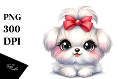 Baby Maltese, Transparent PNG Product Image 1