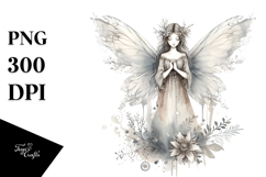 Watercolor Boho Fairy PNG Product Image 1