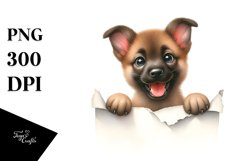 Crazy Malinois Clipart Product Image 1