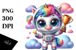 Unicorn Trophy PNG Product Image 1
