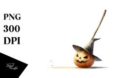 Simplistic Haloween Broomstick PNG Product Image 3