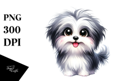 Happy Baby Havanese PNG Product Image 1