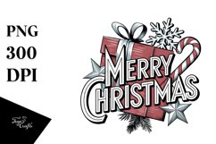 Retro Let It Snow Png Product Image 5
