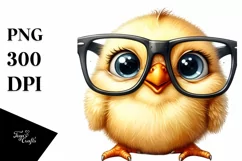 Baby Chick Portrait,Goofy es | Clipart Product Image 1