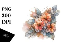 Abstract Begonia PNG Product Image 1