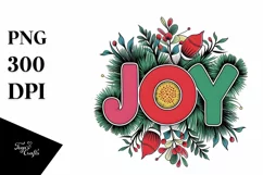 Retro Joy Christmas PNG Product Image 5