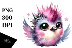 Cute Baby Hummingbird PNG Product Image 1